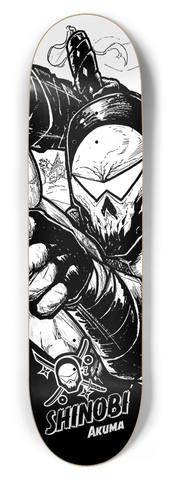 Akuma - 8.5 Inch 8-1/2 Skateboard Deck
