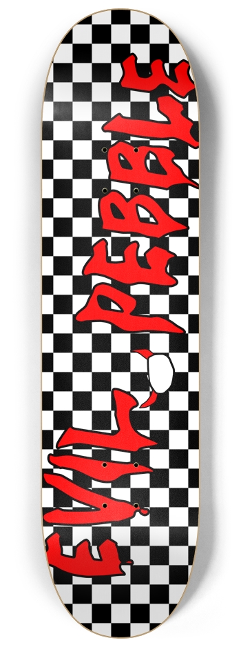 Classic Checkers Deck 8.25" 8-1/4 Skateboard Deck
