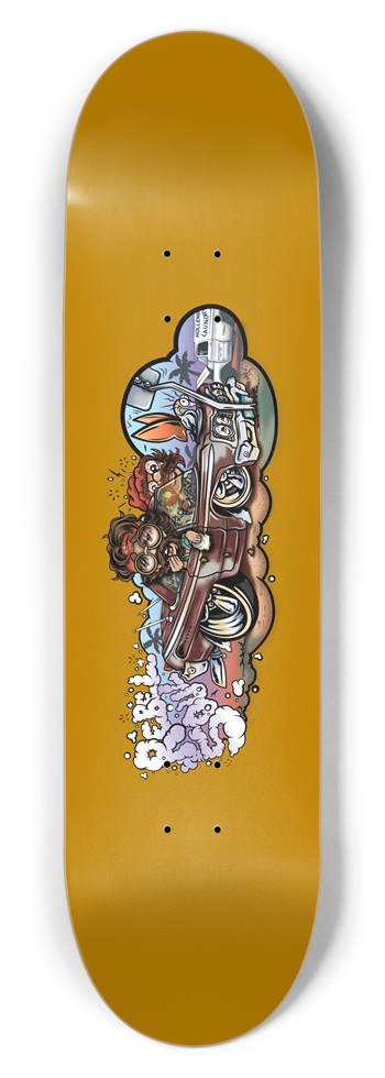 Maui Wowie Custom Skateboard 8-1/2 Skateboard Deck