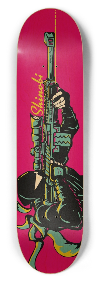 Assassin - 8.5 Inch 8-1/2 Skateboard Deck