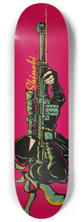 Assassin - 8.25 Inch 8-1/4 Skateboard Deck