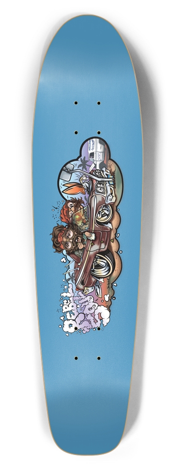 Maui Wowie Bottle Tail Custom Skateboard Bottle Tail