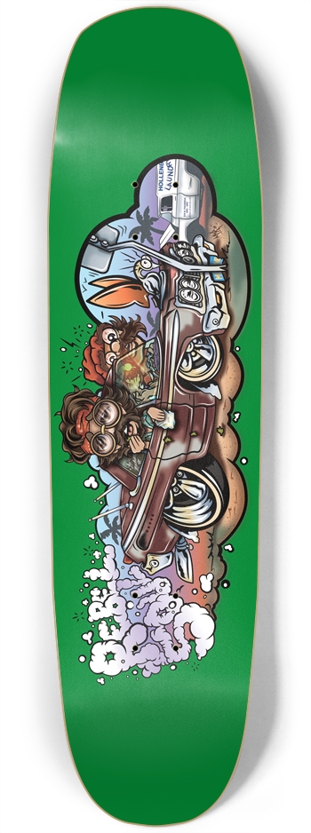 Maui Wowie Custom Skateboard Square Nose