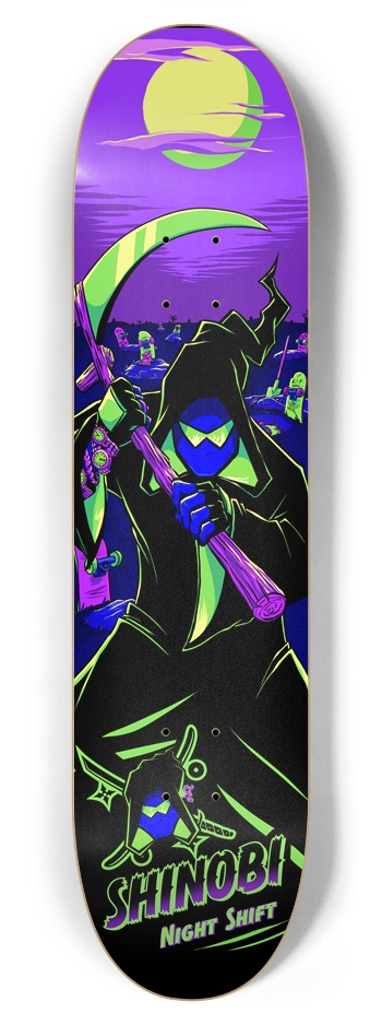 Night Shift - 7.87 Inch 7-7/8 Skateboard Deck