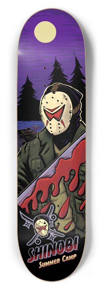 Summer Camp - 8.5 Inch 8-1/2 Skateboard Deck