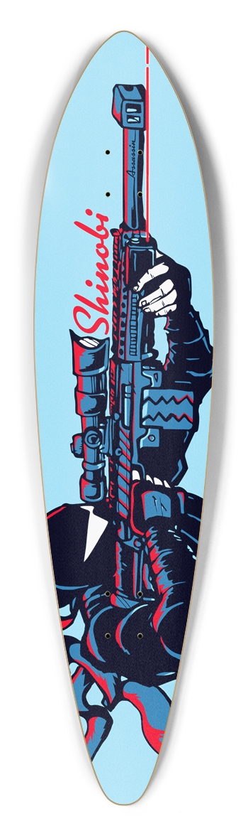 Royal Assassin - Longboard Pintail Longboard
