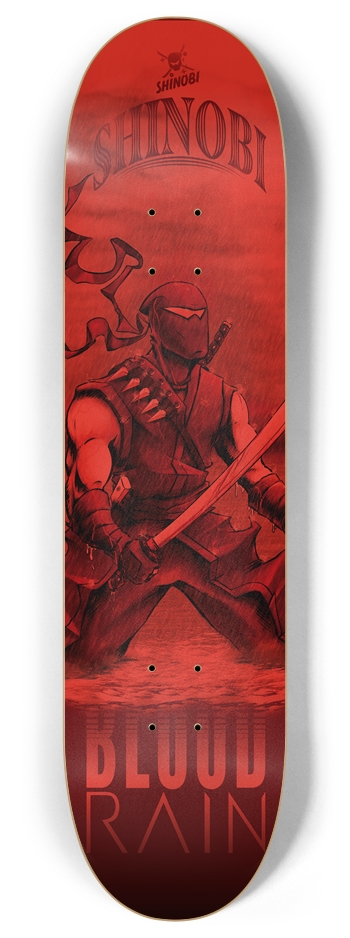 Blood Rain - 8 Inch 8 Inch Skateboard Deck
