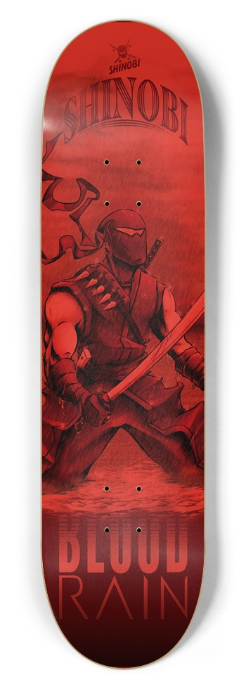 Blood Rain - 8.5 Inch 8-1/2 Skateboard Deck