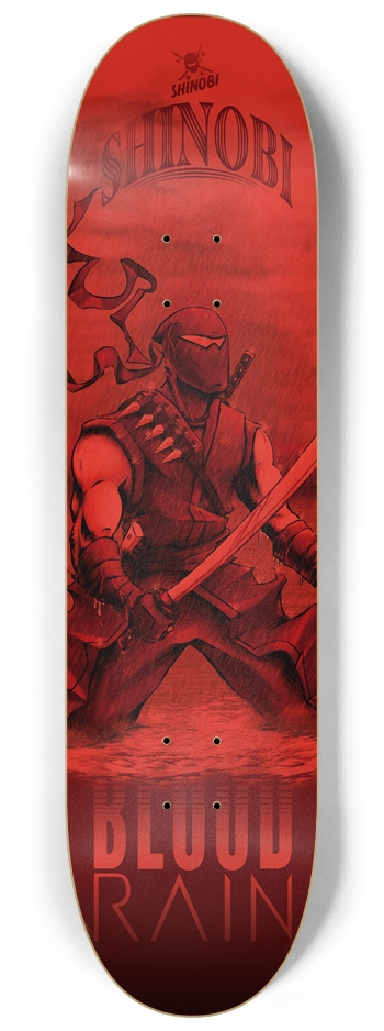 Blood Rain - 8.25 Inch 8-1/4 Skateboard Deck