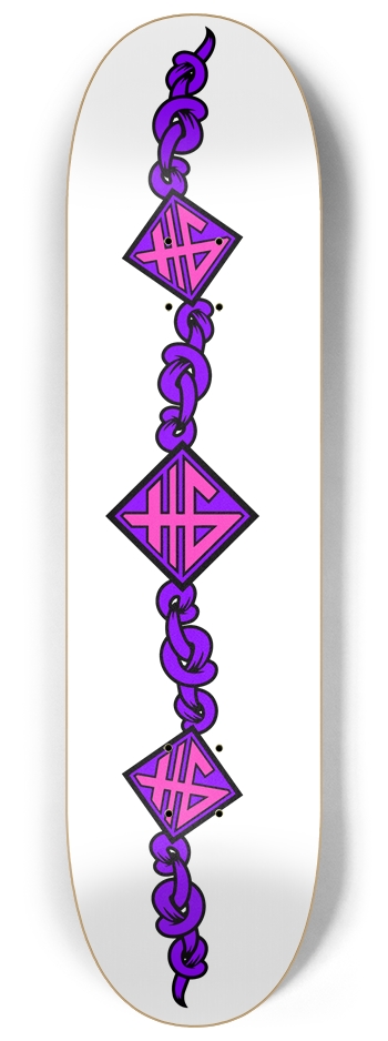 Sour Grapes  8-1/4 Skateboard Deck