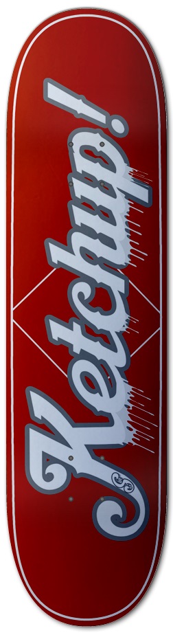825 katchup team 8-1/4 Skateboard Deck