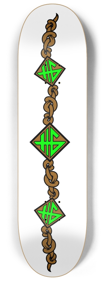 Groot Root  8-1/4 Skateboard Deck