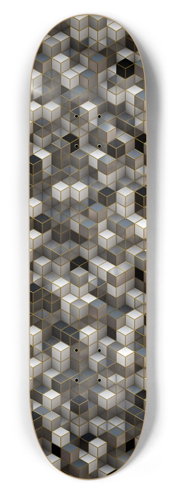 Cubical 8-1/2 Skateboard Deck