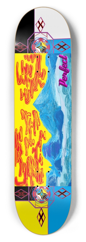 Tsoodzil sunrise/size 8.5 8-1/2 Skateboard Deck