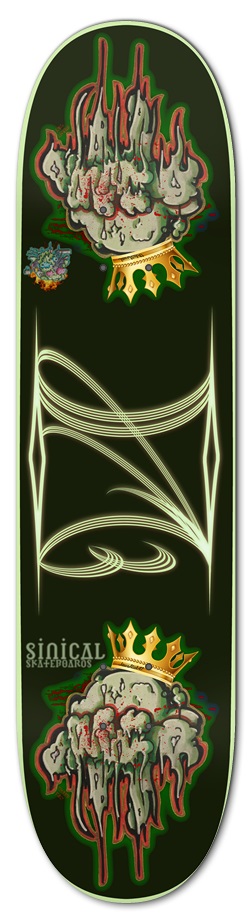 7.75 Boog347 7-3/4 Skateboard Deck