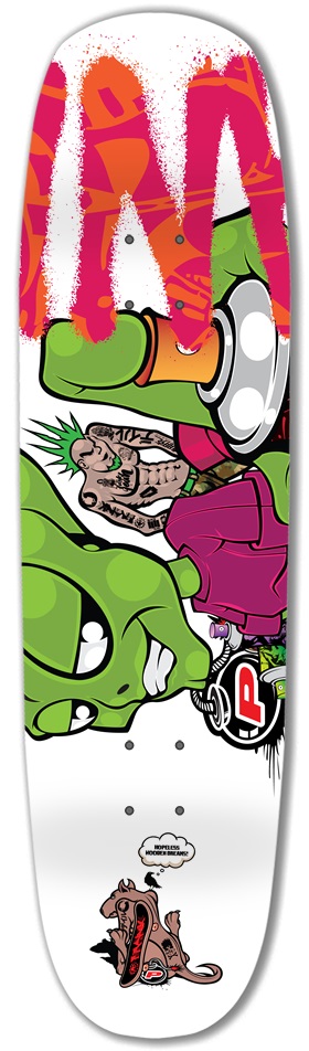 Prank Graffiti Alien Vandals Square Nose