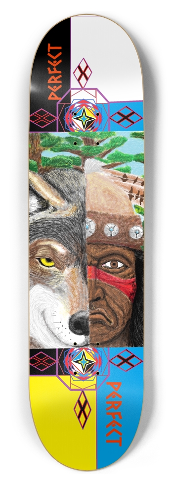 The Guardians/size 8.5 8-1/2 Skateboard Deck