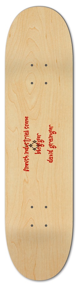 finnish board 7-3/4 Skateboard Deck 