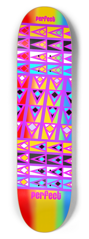 Sacred Rainbow/size 7.75 7-3/4 Skateboard Deck