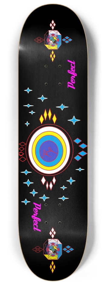 REAL POSERS SUN/size 8.25 8-1/4 Skateboard Deck