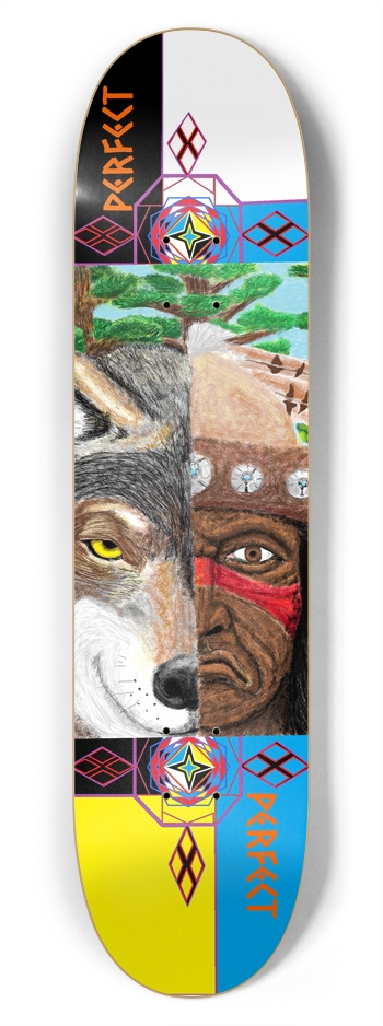 The Guardians/size 7.75 7-3/4 Skateboard Deck