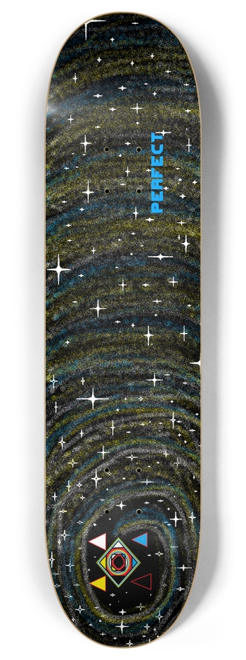 The sparkling world/size 8 8 Inch Skateboard Deck