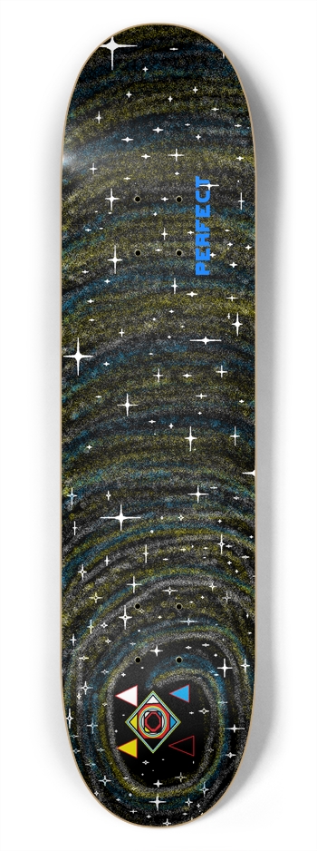 The sparkling world/size 7.75 7-3/4 Skateboard Deck