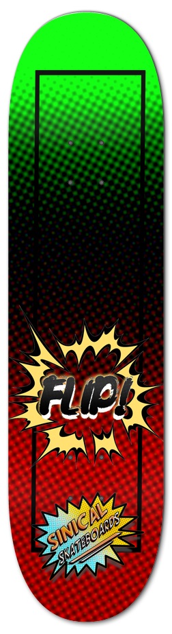 8.0 FLIP comic 8 Inch Skateboard Deck