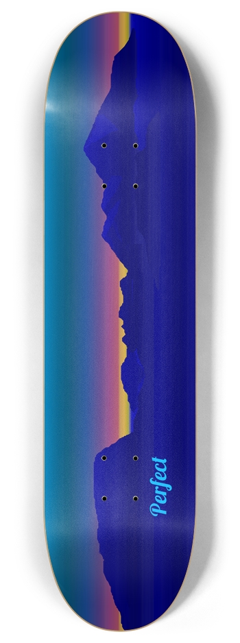 Tsoodzil Sunrise 2/size 8 8 Inch Skateboard Deck