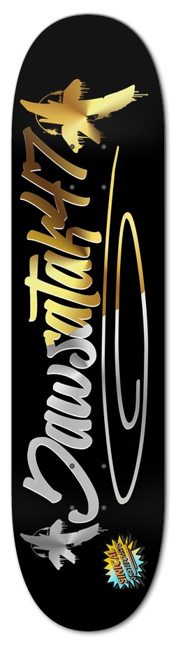 775JawsTag 7-3/4 Skateboard Deck