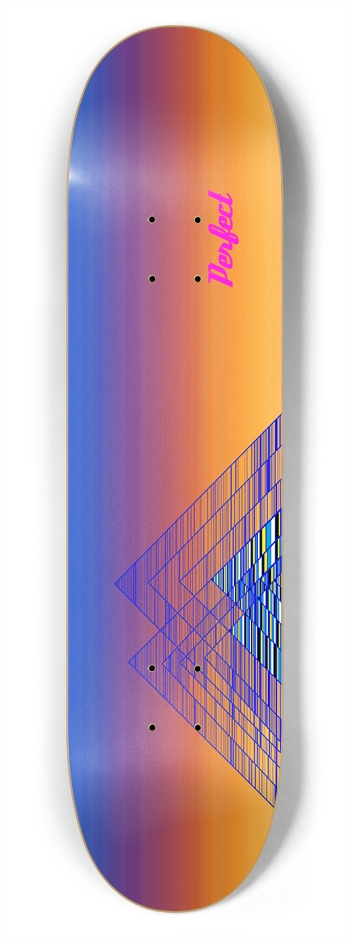 The Sunrise/size 7.75 7-3/4 Skateboard Deck
