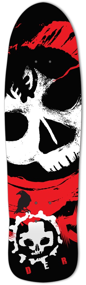 Prank Tokyo Underground Custom Skateboard Retro Rocket