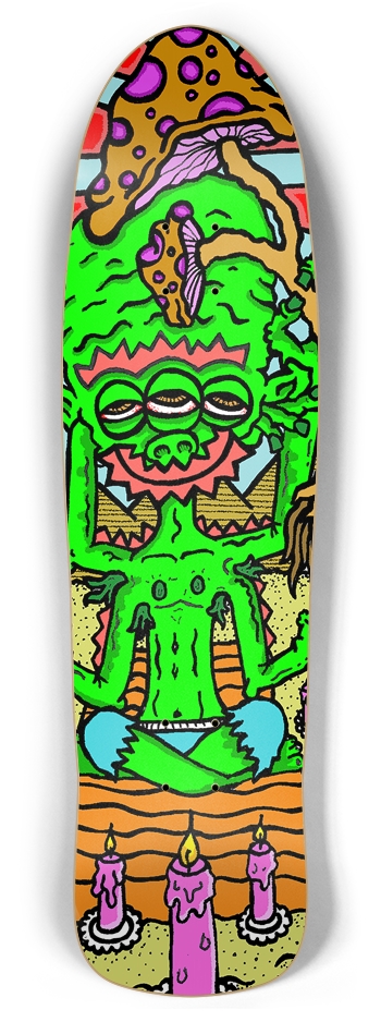 Retro Meditation Retro Rocket