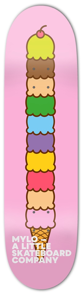 10 Scoop 8-1/2 Skateboard Deck