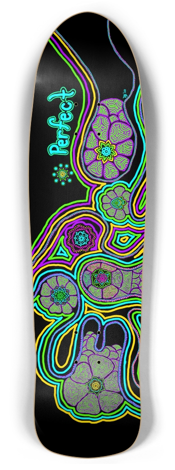 The flower garden/ shape Retro Rocket