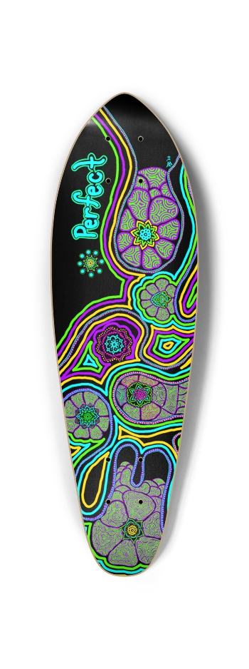 The flower garden/ shape mini cruiser Mini Cruiser