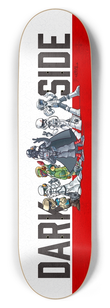 GALACTIC BBOY - DARKSIDE 8-1/2 Skateboard Deck