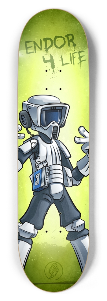 BBOY SCOUT 8-1/2 Skateboard Deck