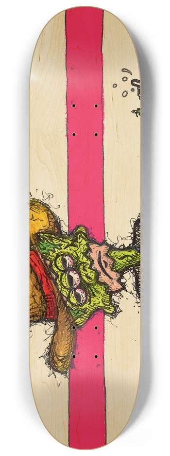 yeeee hawww 8-1/4 Skateboard Deck