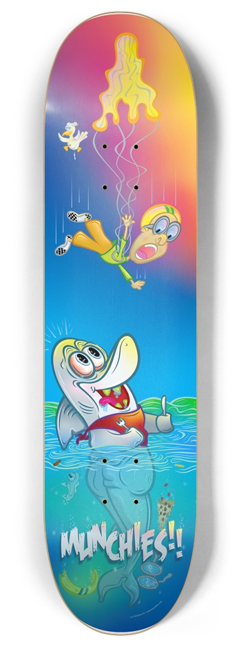 Munchies Skateboard 8 Inch Skateboard Deck