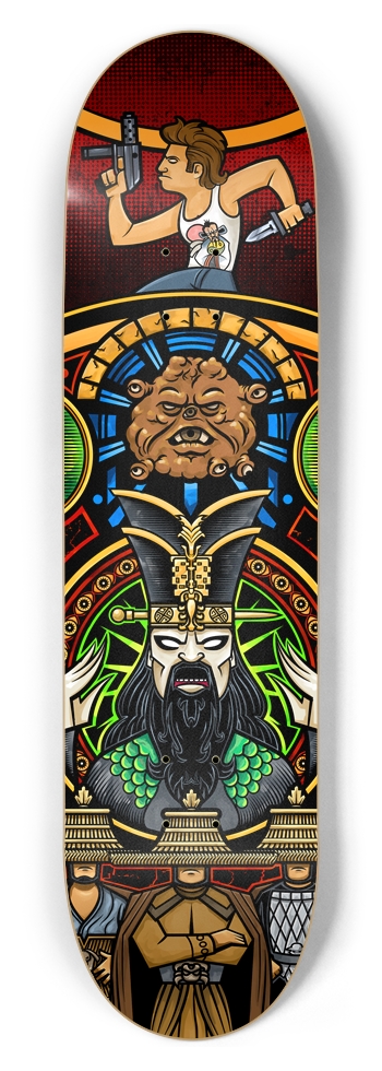 BIG TROUBLE AZTECA 8-1/2 Skateboard Deck