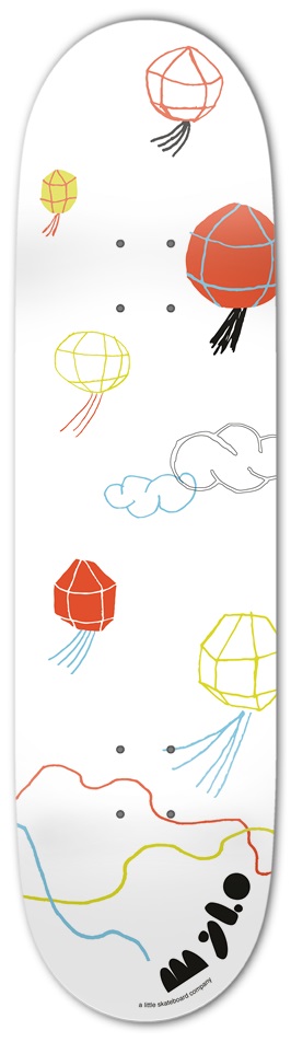 Lanterns 8-1/2 Skateboard Deck