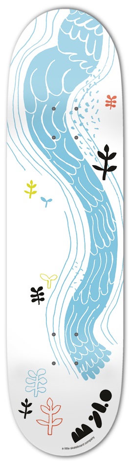 Waterfall 8-1/2 Skateboard Deck