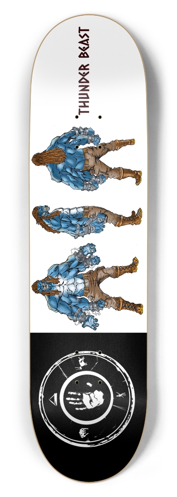 Thunder Beast  8-1/2 Skateboard Deck