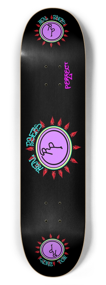 Real Posers Seal/size 7.75 7-3/4 Skateboard Deck