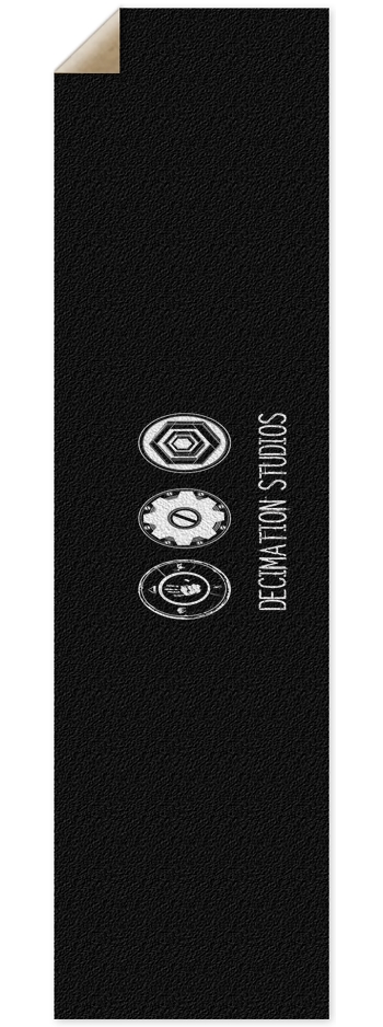Decimation Studios 9 x 33 Inch Griptape
