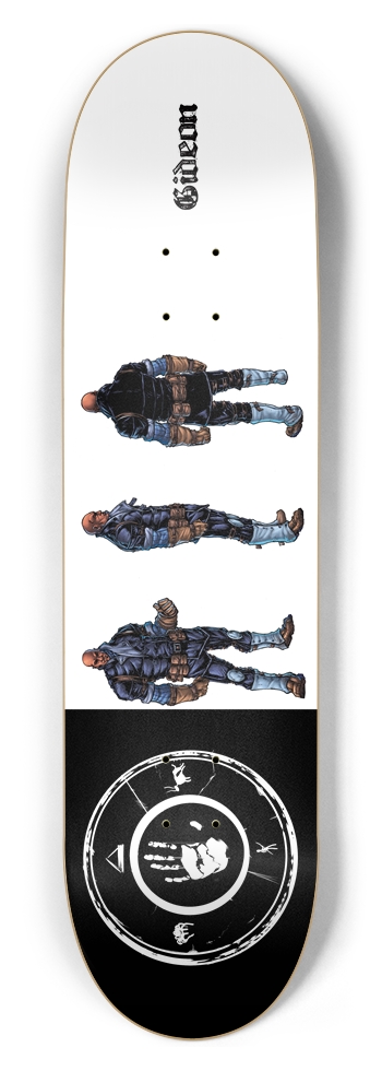 Gideon 8-1/2 Skateboard Deck