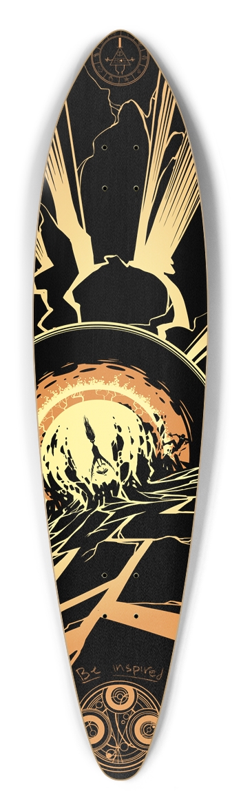 Be Inspired Pintail Longboard