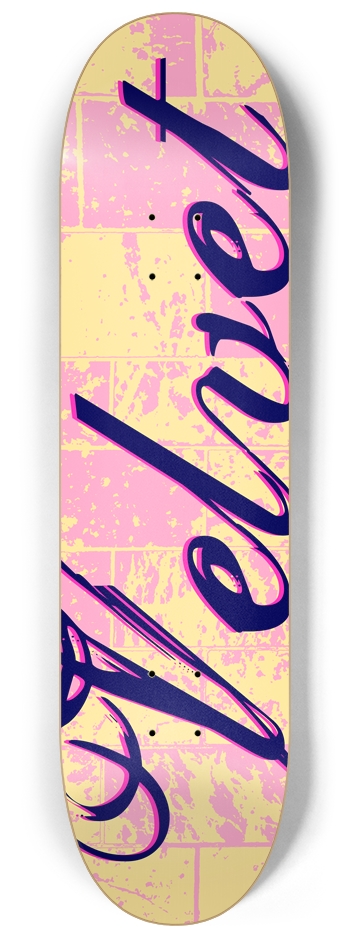 Velvet Script 2 8-1/4 Skateboard Deck