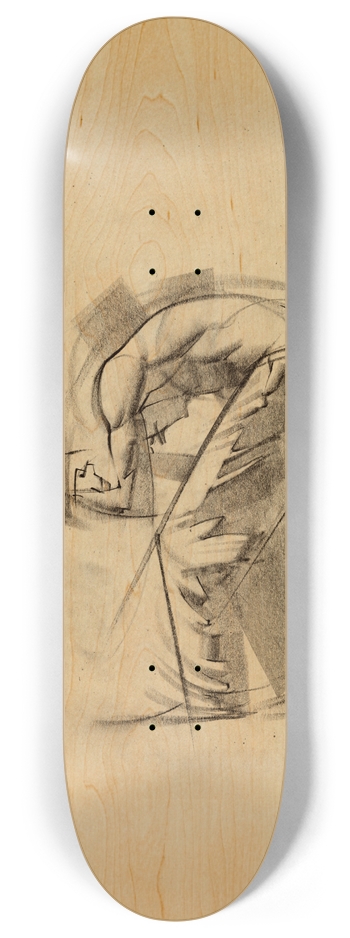 TOY_hunched 8 Inch Skateboard Deck